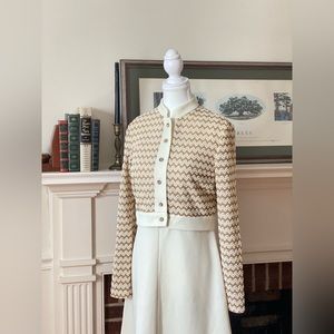 R&K Knits Vintage Early 70s Dress set